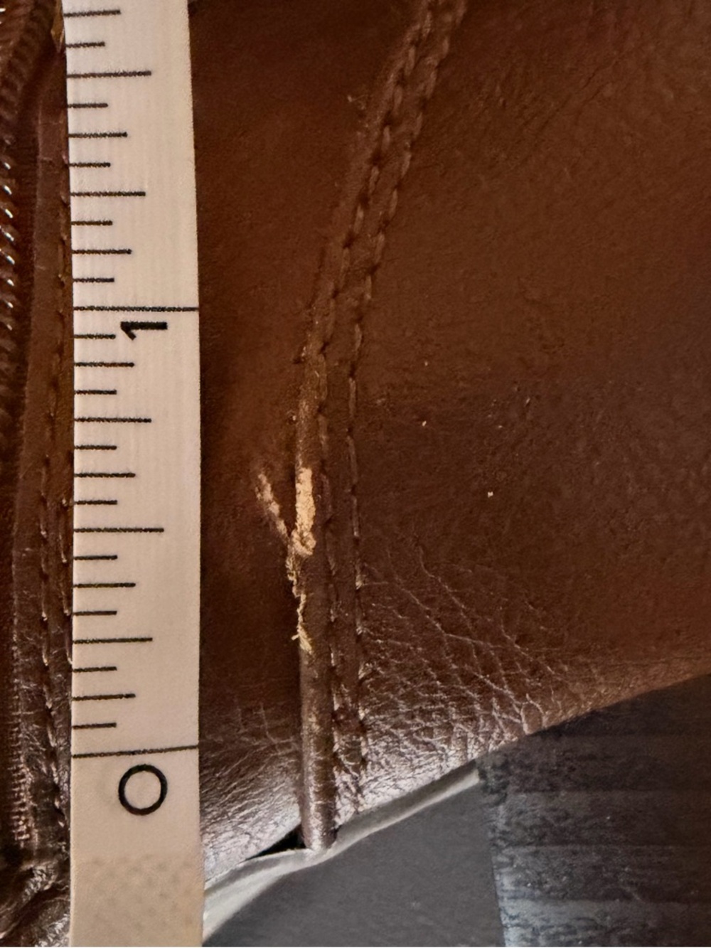 G by Guess Women's Tall Slouchy Leather Boots in Warm Brown - Picture 7 of 8
